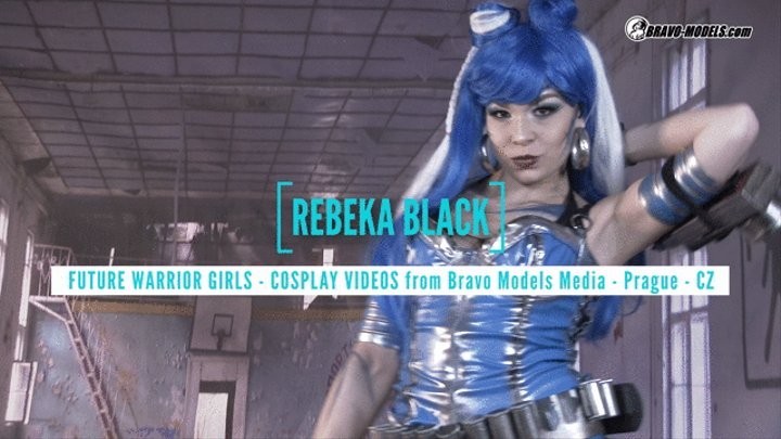 381 Rebeka Black like warrior girl - BRAVO MODELS MEDIA | Clips4sale
